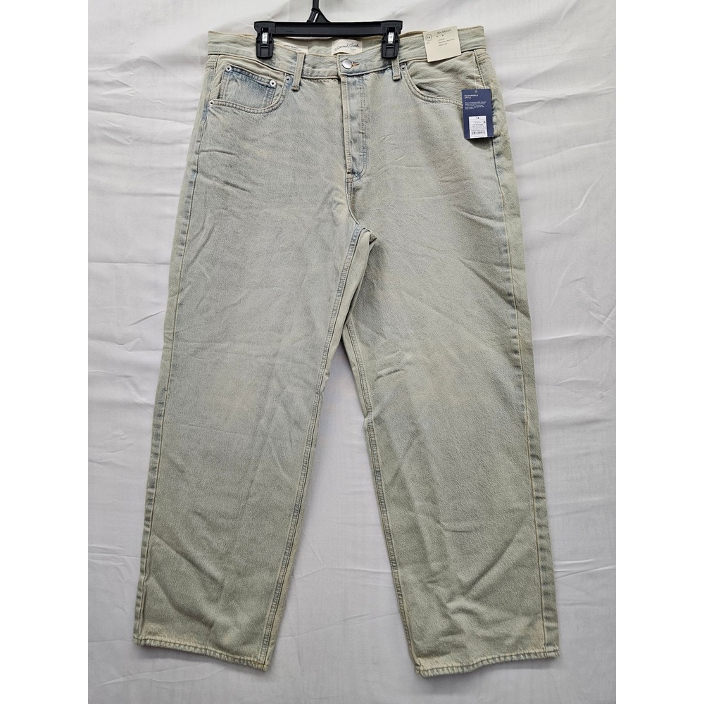Universal Thread Womens 14 Mid Rise 90s Baggy Jeans Light Wash Denim NWT